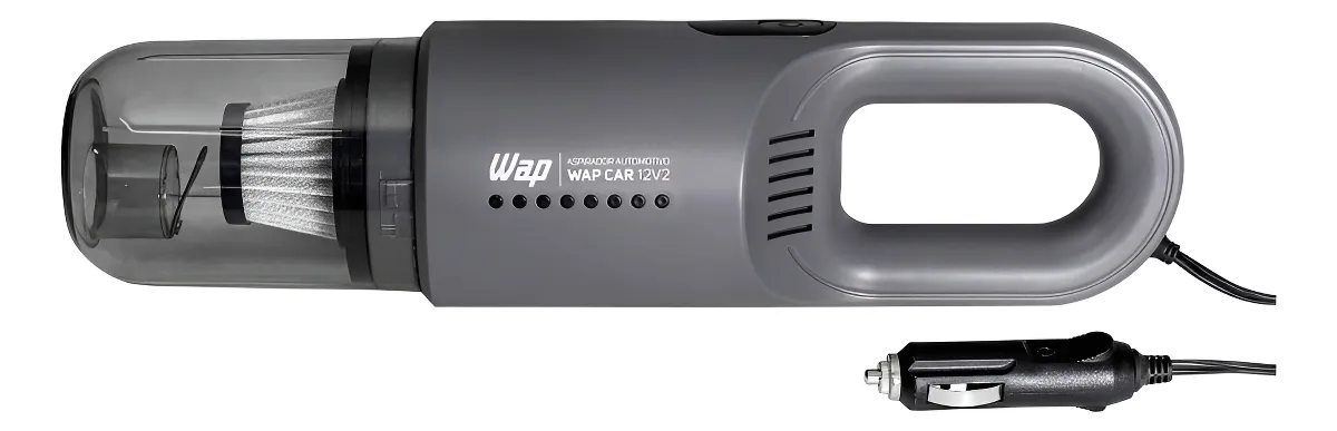 D_NQ_NP_2X_737464-MLA96078804309_102025-F Aspirador Automotivo Portátil WAP CAR com Filtro HEPA e Cabo de 3,7m